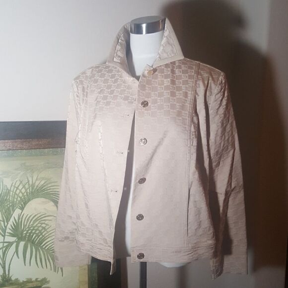 ST. JOHN SPORT Logo Jacket - Size Medium - Picture 1 of 6